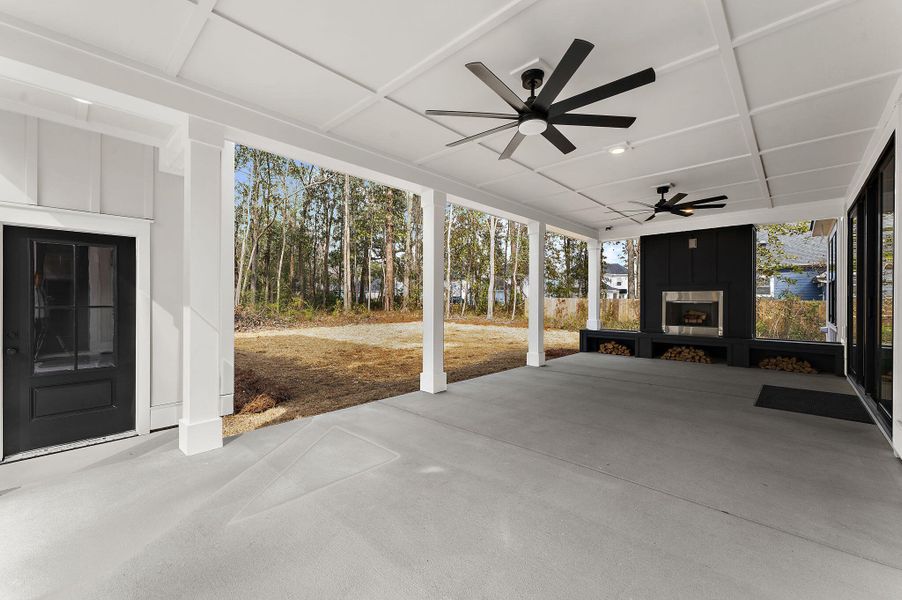 Exterior details and patio area of a home in , Summerville (Image 48).