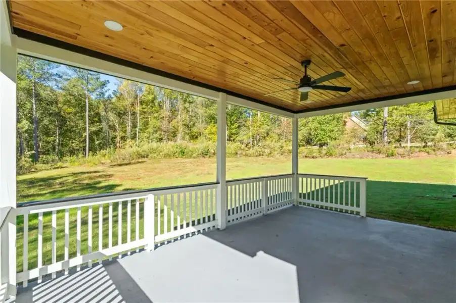 Exterior details and patio area of a home in , McDonough (Image 22).
