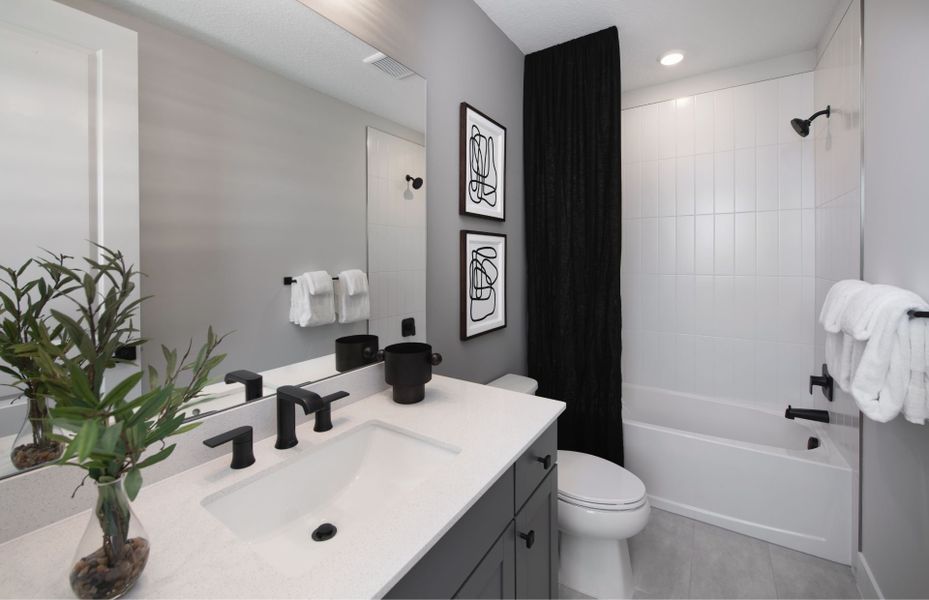 Furnished interior view inside a new home in Hendrix Reserve, Lake Worth (Image 10).