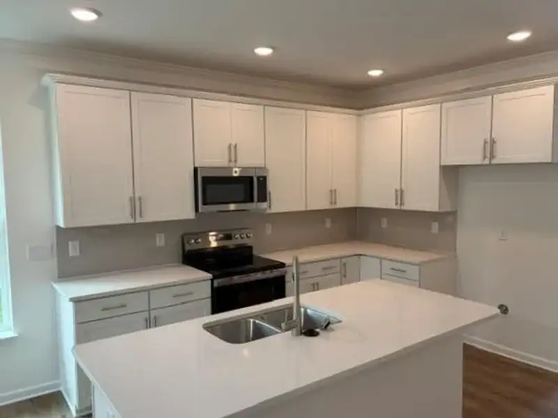 Furnished interior view inside a new home in Riverbrooke Townhomes, Simpsonville (Image 4). Furnished interior view inside a new home in Riverbrooke Townhomes, Simpsonville (Image 4).