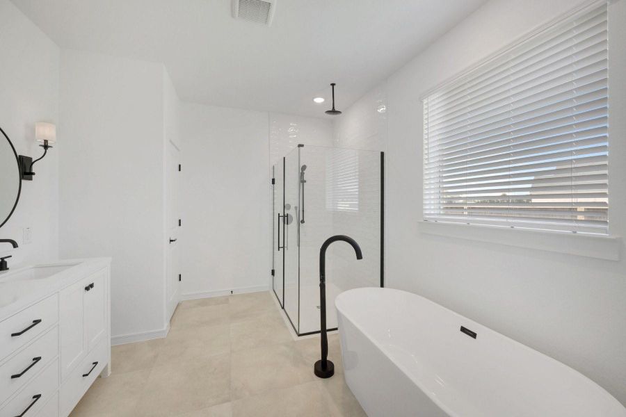 Luxurious primary bath