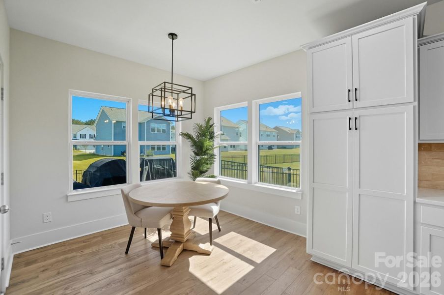 Furnished interior view inside a new home in , Monroe (Image 25).