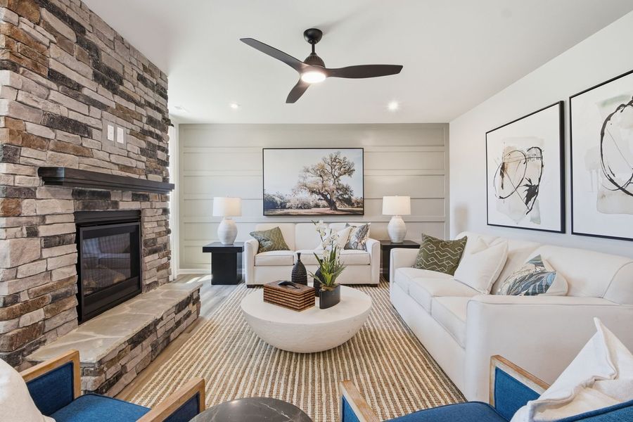 Living Room at Clairmont Living Room at Clairmont