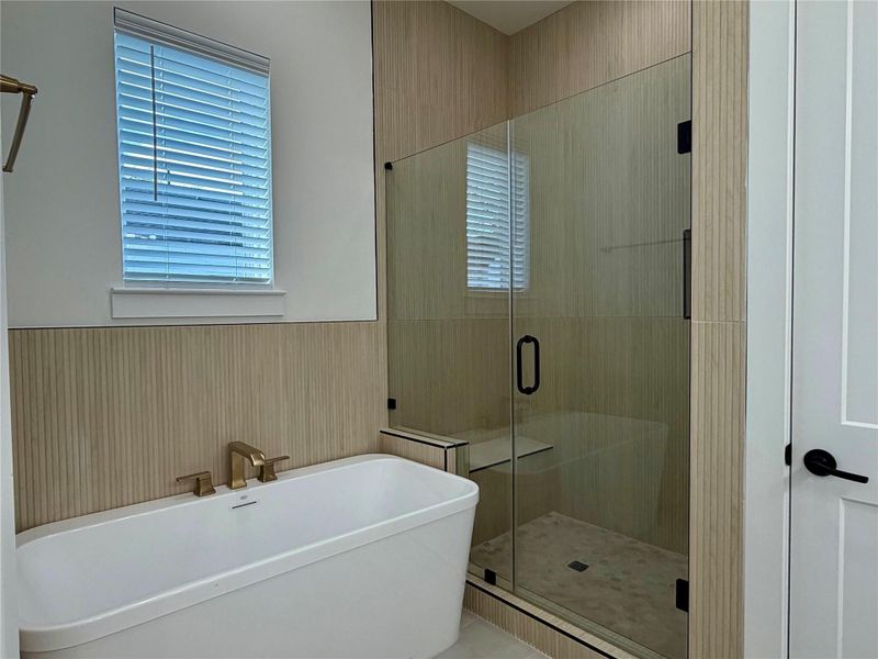 Furnished interior view inside a new home in , Houston (Image 7).