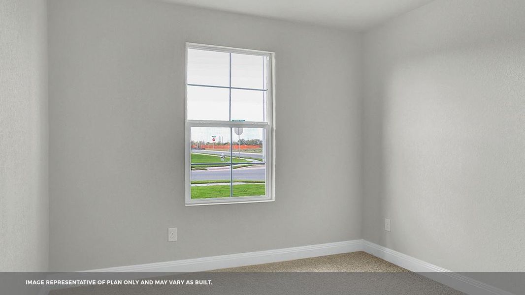 Spacious, unfurnished interior of a new home in Prairie Lakes, Buda (Image 17).