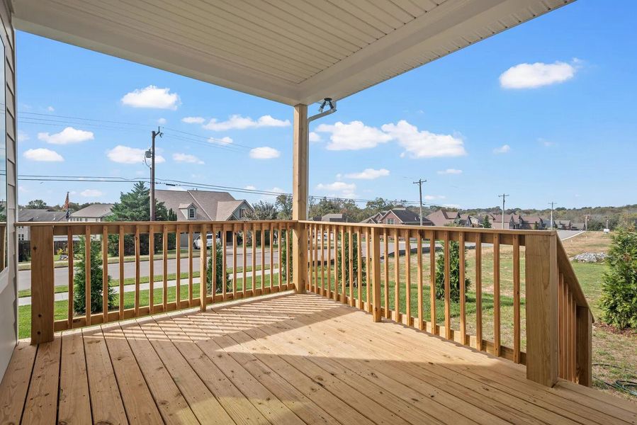 The Oakland A Outdoor Living Area