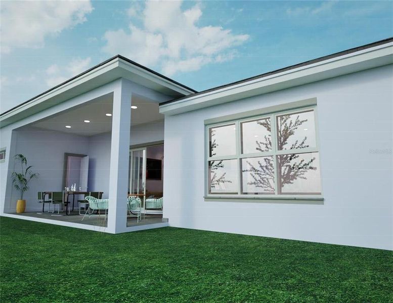 Exterior details and patio area of a home in , Port Charlotte (Image 31).