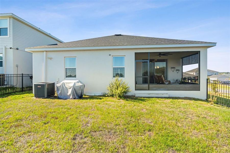 Exterior details and patio area of a home in , Davenport (Image 4).