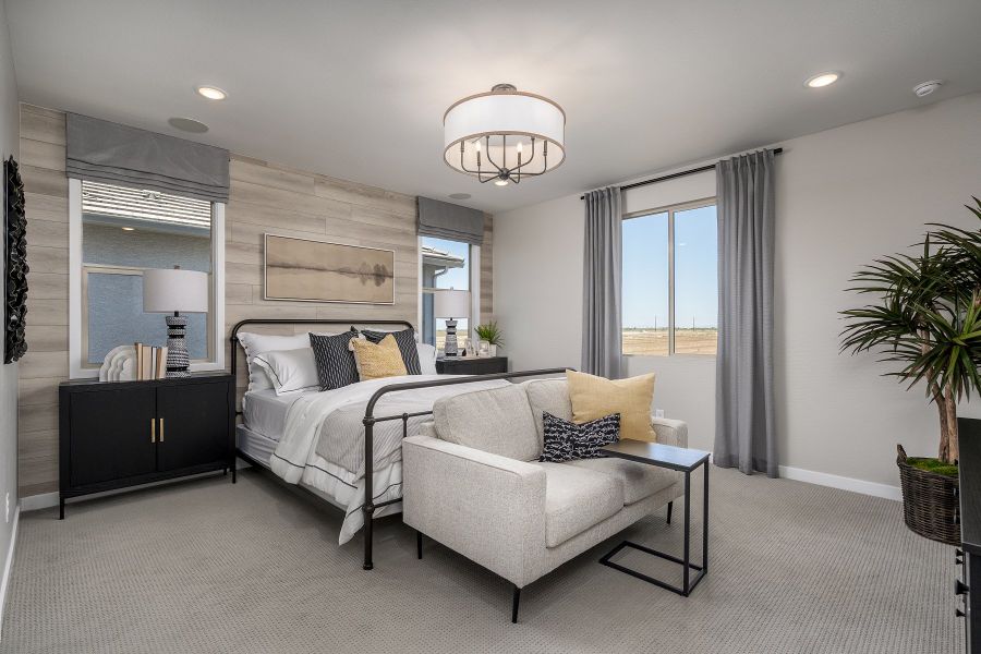 Representative furnished interior of a home built from the Wrightson by Risewell Homes in Wildera, San Tan Valley (Image 8).