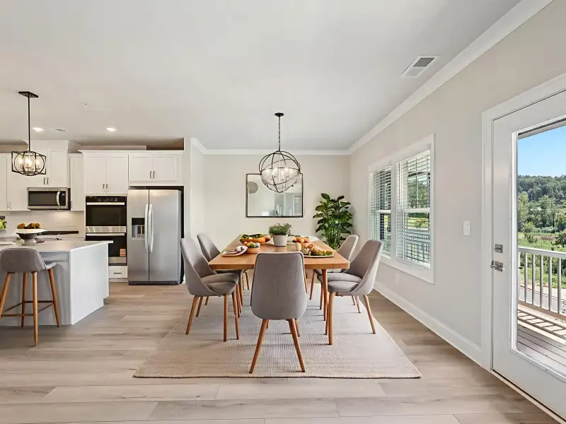 Furnished interior view inside a new home in Martin Springs - Highland Series, Lawrenceville (Image 3).