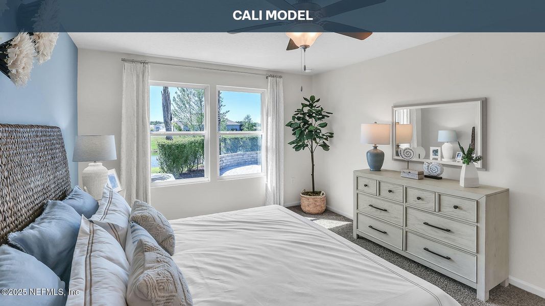 Furnished interior view inside a new home in The Arbors, Jacksonville (Image 20).