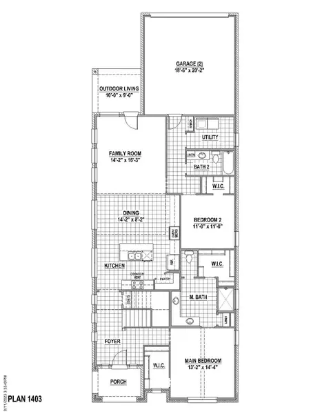 Plan 1403 1st Floor Plan 1403 1st Floor