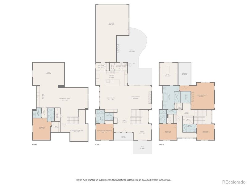 2311 S Josephine - floor plans