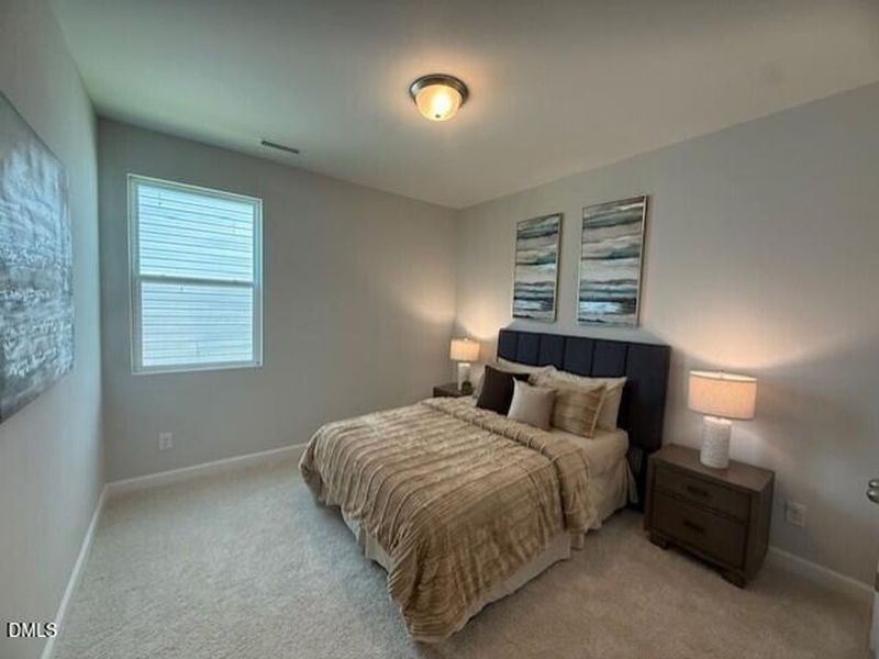 Furnished interior view inside a new home in Gregory Village, Lillington (Image 9). Furnished interior view inside a new home in Gregory Village, Lillington (Image 9).