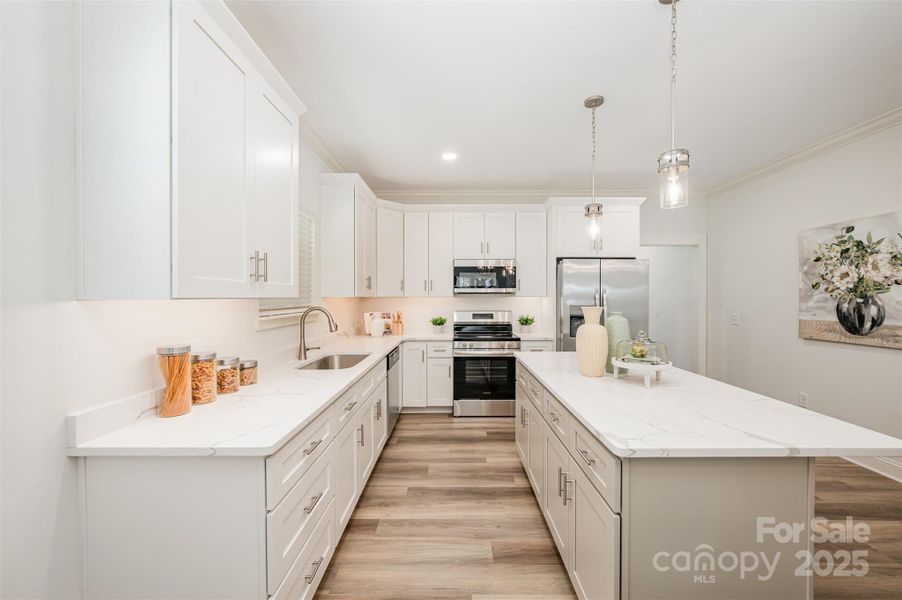 Furnished interior view inside a new home in , Kannapolis (Image 17). Furnished interior view inside a new home in , Kannapolis (Image 17).