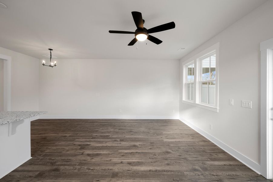 Photo is of a similar home