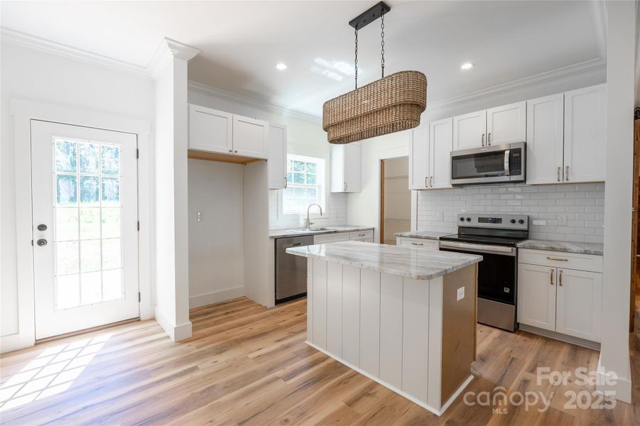 Furnished interior view inside a new home in , Claremont (Image 8).