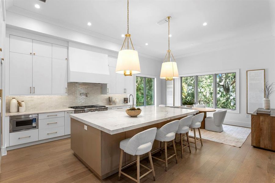 Furnished interior view inside a new home in , Tampa (Image 40).