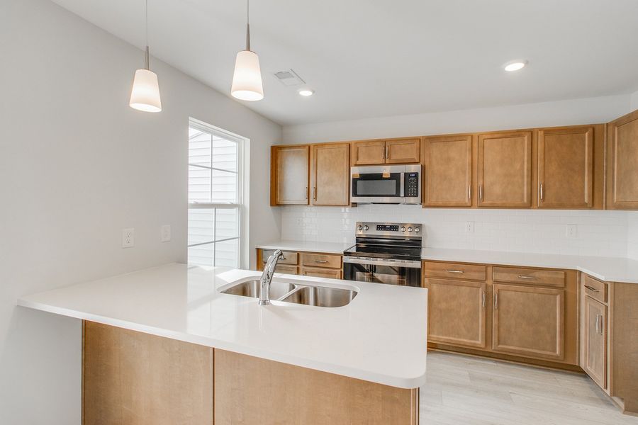 Furnished interior view inside a new home in Astoria, Columbia (Image 7).