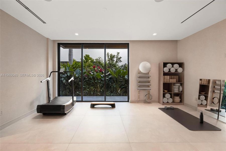 Furnished interior view inside a new home in , Miami (Image 42). Furnished interior view inside a new home in , Miami (Image 42).