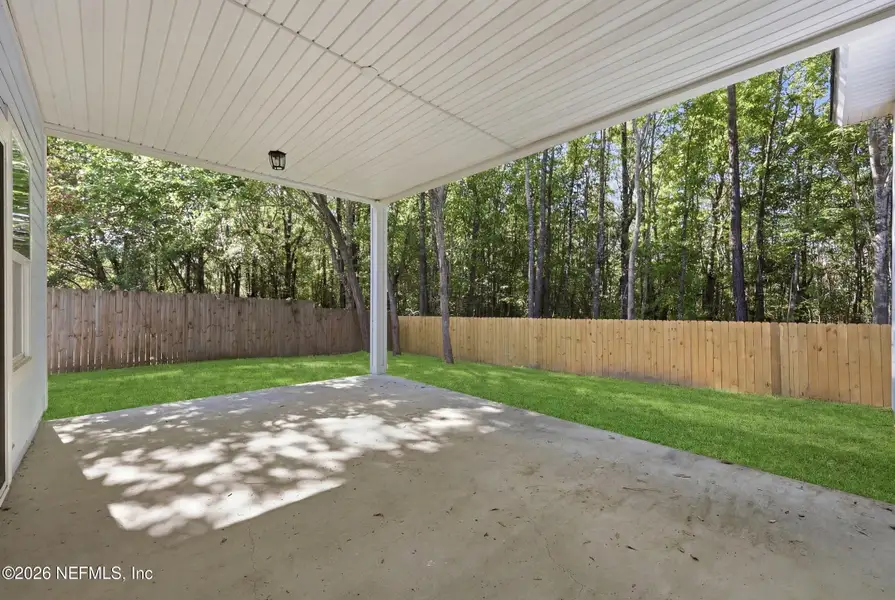 Exterior details and patio area of a home in , Middleburg (Image 3). Exterior details and patio area of a home in , Middleburg (Image 3).
