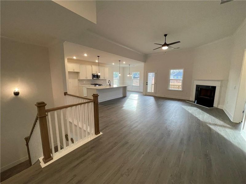 Spacious, unfurnished interior of a new home in Tuscany Hills, Douglasville (Image 27).