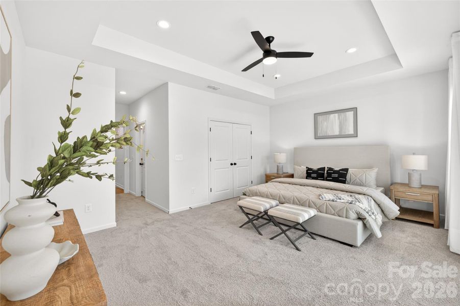 Furnished interior view inside a new home in , Mooresville (Image 14).