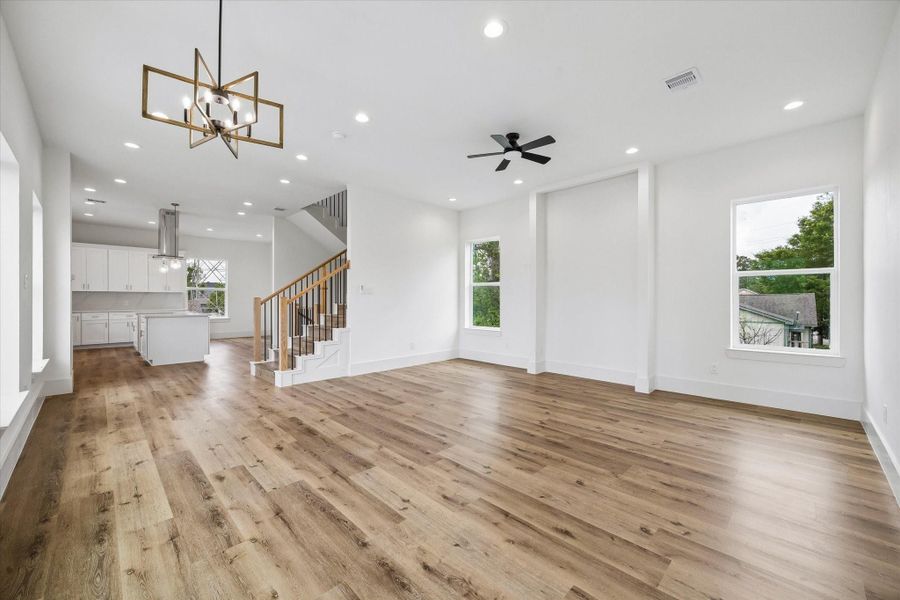 Spacious, unfurnished interior of a new home in , Houston (Image 16). Spacious, unfurnished interior of a new home in , Houston (Image 16).