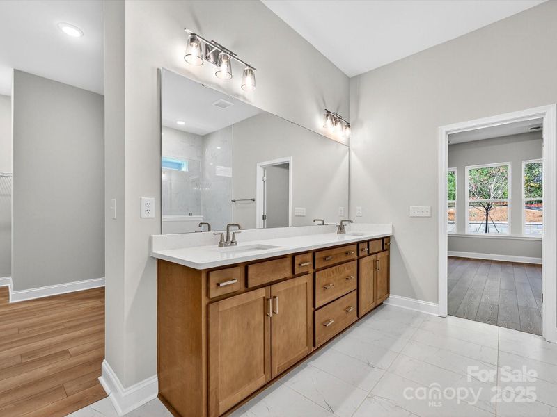 Furnished interior view inside a new home in Whitley Preserve – Enclave Collection, Mint Hill (Image 12).