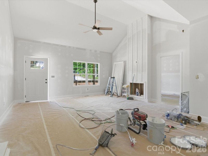 In-progress construction of a new home in , Clover, SC (Image 25).
