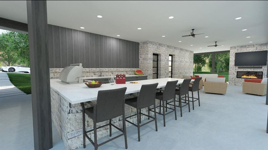 Furnished interior view inside a new home in , Weatherford (Image 3). Furnished interior view inside a new home in , Weatherford (Image 3).