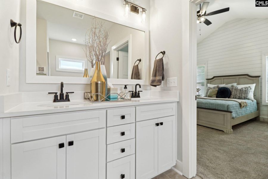 Furnished interior view inside a new home in Raglins Creek, Lugoff (Image 15). Furnished interior view inside a new home in Raglins Creek, Lugoff (Image 15).