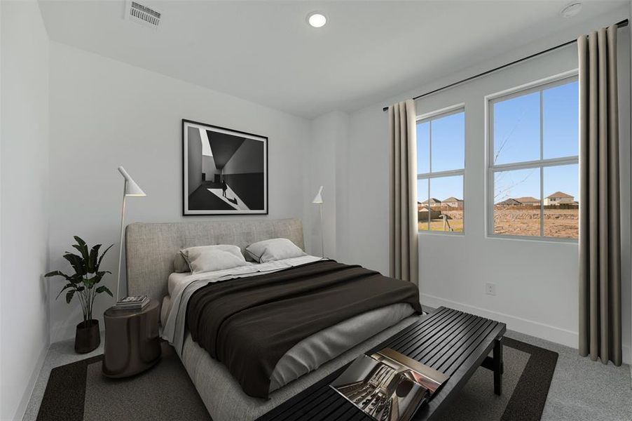 Furnished interior view inside a new home in Heritage Ranch, Sherman (Image 13).