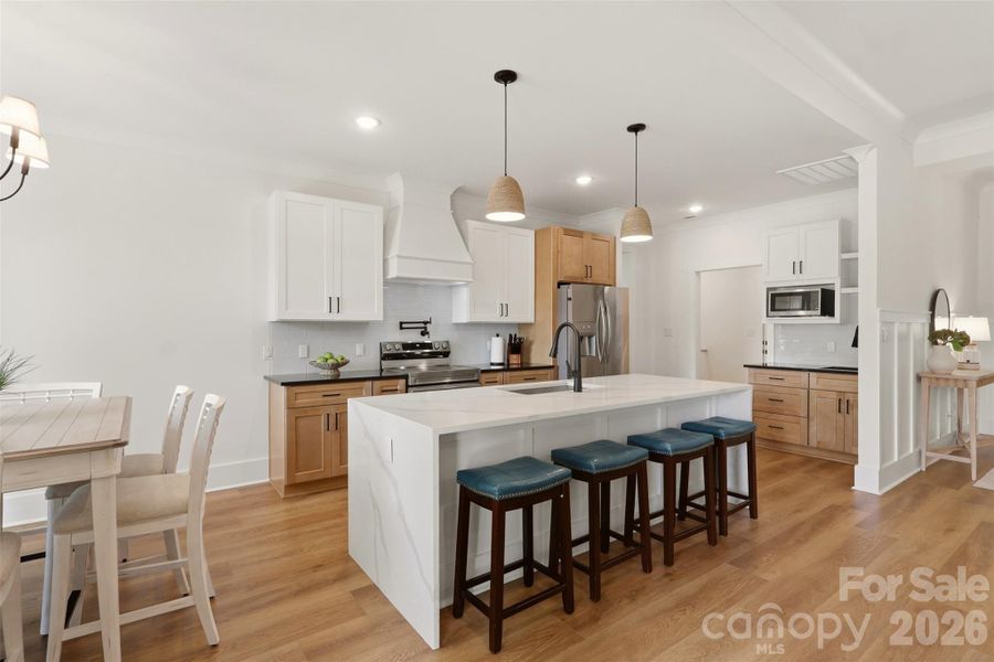 Furnished interior view inside a new home in , Lexington (Image 13).