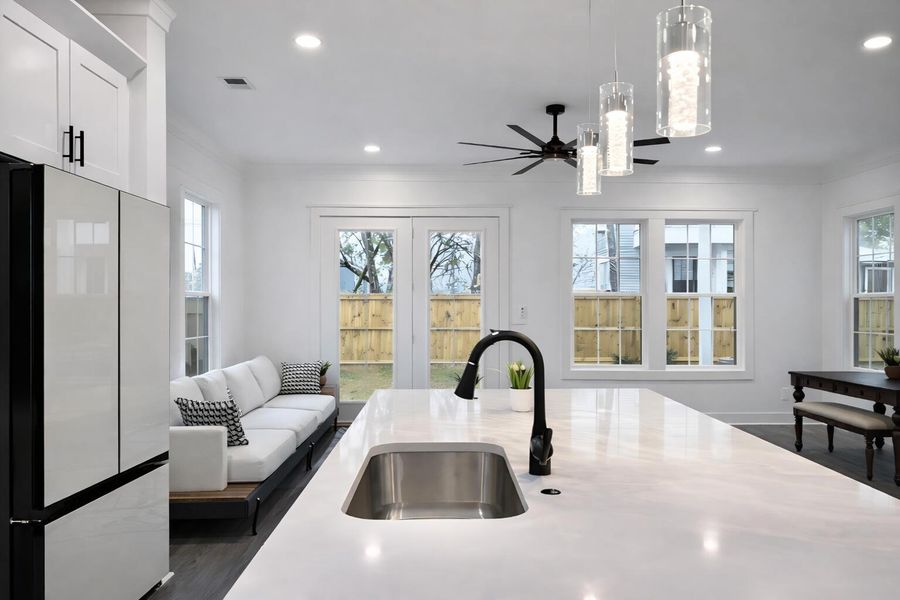 Furnished interior view inside a new home in , North Charleston (Image 15). Furnished interior view inside a new home in , North Charleston (Image 15).