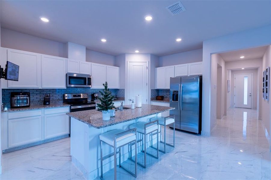 Furnished interior view inside a new home in , St. Cloud (Image 16). Furnished interior view inside a new home in , St. Cloud (Image 16).