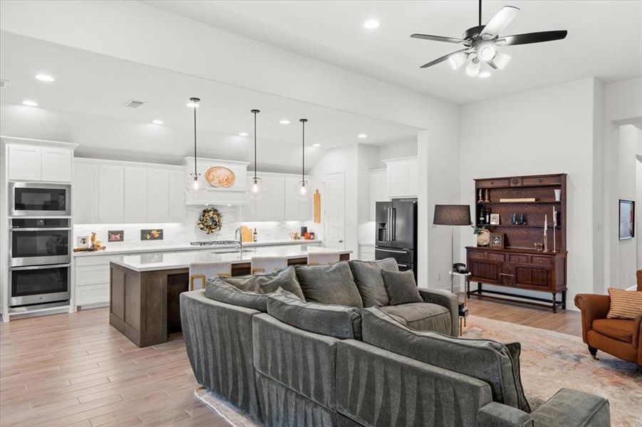 Furnished interior view inside a new home in North Sky, Celina (Image 6).
