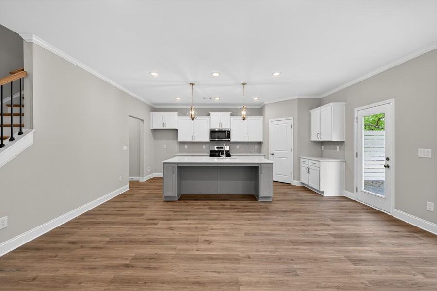 Furnished interior view inside a new home in , Sugar Hill (Image 14).