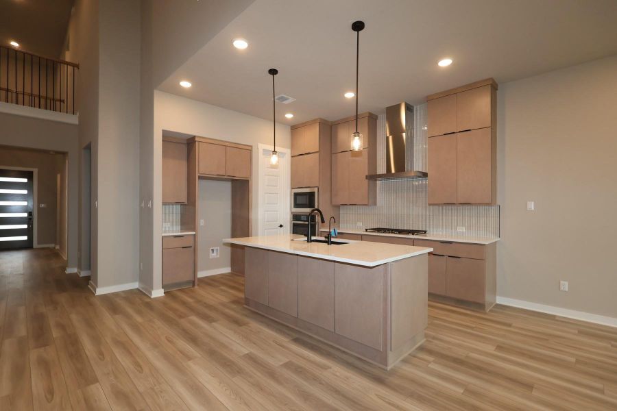 Furnished interior view inside a new home in Park Central, Georgetown (Image 6).