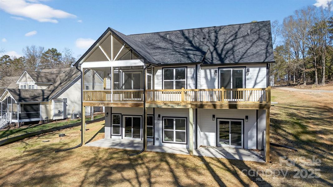 Front exterior of a new home in , Sherrills Ford, NC, highlighting curb appeal (Image 25).