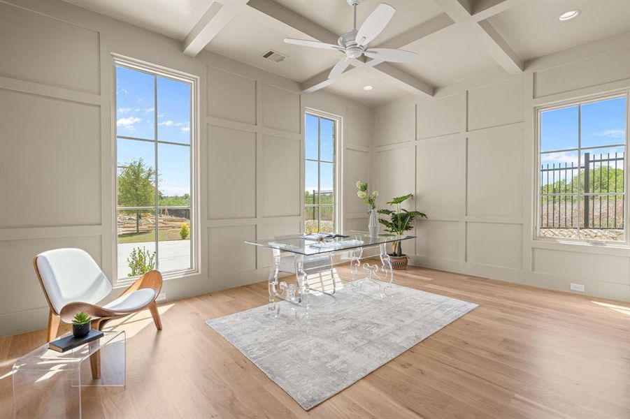 Furnished interior view inside a new home in , Fort Worth (Image 17).
