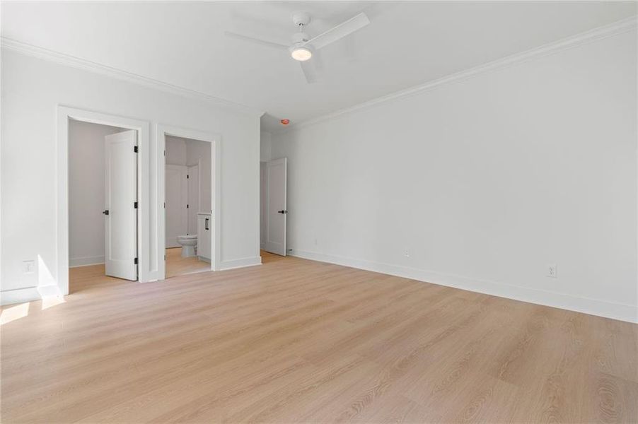 Spacious, unfurnished interior of a new home in , Marietta (Image 65).