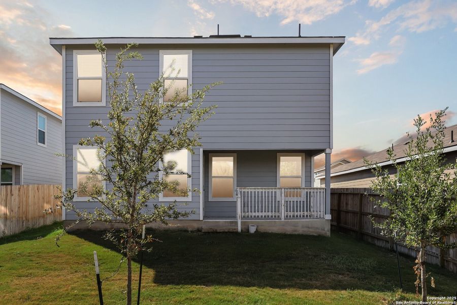 Exterior details and patio area of a home in Solana Ridge, San Antonio (Image 17). Exterior details and patio area of a home in Solana Ridge, San Antonio (Image 17).
