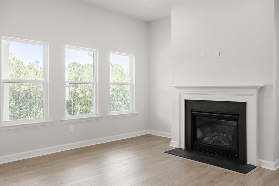 Spacious, unfurnished interior of a new home in Ovation at Sweetbrier, Durham (Image 19). Spacious, unfurnished interior of a new home in Ovation at Sweetbrier, Durham (Image 19).