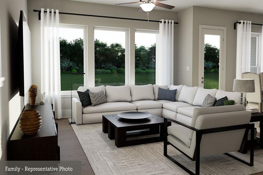 REPRESENTATIVE PHOTO - Photo does not represent actual home options and selection. Ask Sales consultant for specific selections.