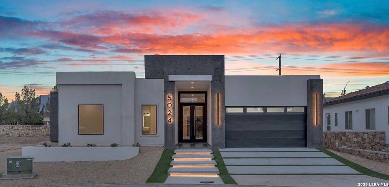 Front exterior of a new home in , El Paso, TX, highlighting curb appeal (Image 26).