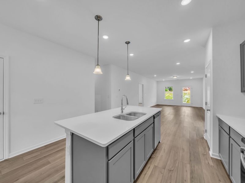 Furnished interior view inside a new home in Cantigny Park, Clarksville (Image 8).
