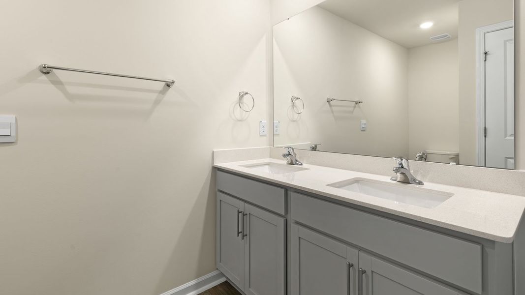 Furnished interior view inside a new home in Henley Ridge, Graham (Image 8).