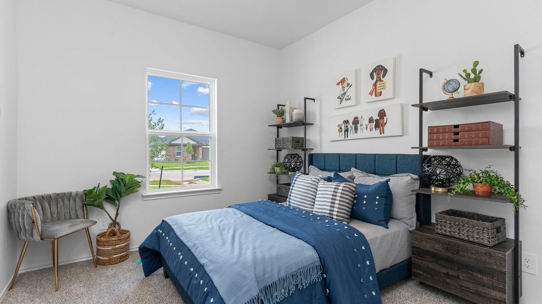 Furnished interior view inside a new home in Tamarron, Fulshear (Image 4).