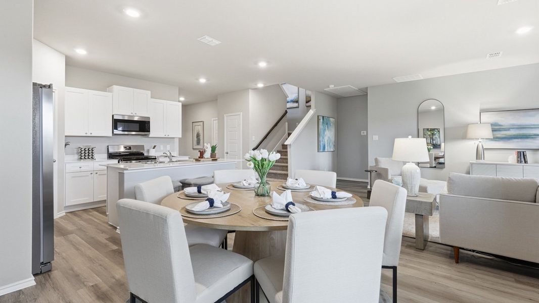 Furnished interior view inside a new home in Longhorn Estates, Fort Worth (Image 28).